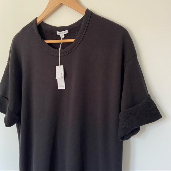 James Perse French Terry T Shirt Dress NWT Size 2 Medium - Picture 7 of 12